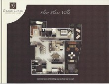 Grand Luxxe Spa Tower - 3BR Floor Plan